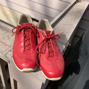 Red Andrew Weill Orthotic Shoes